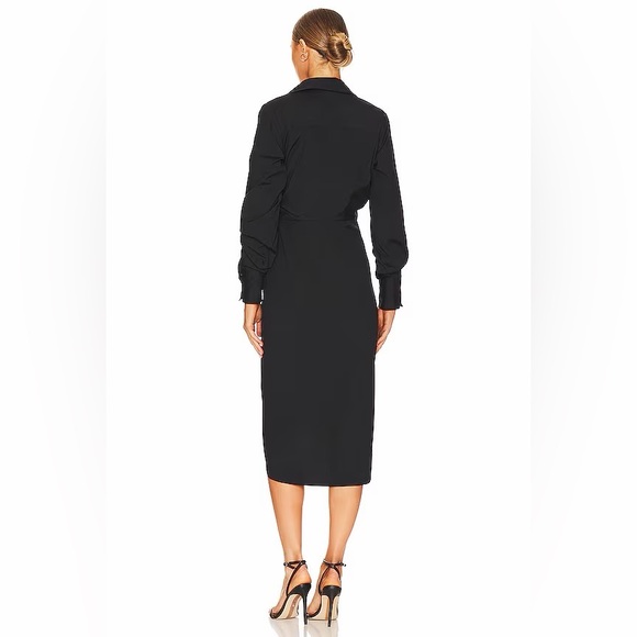 Veronica Beard Afton Dress in Black - Picture 3 of 7